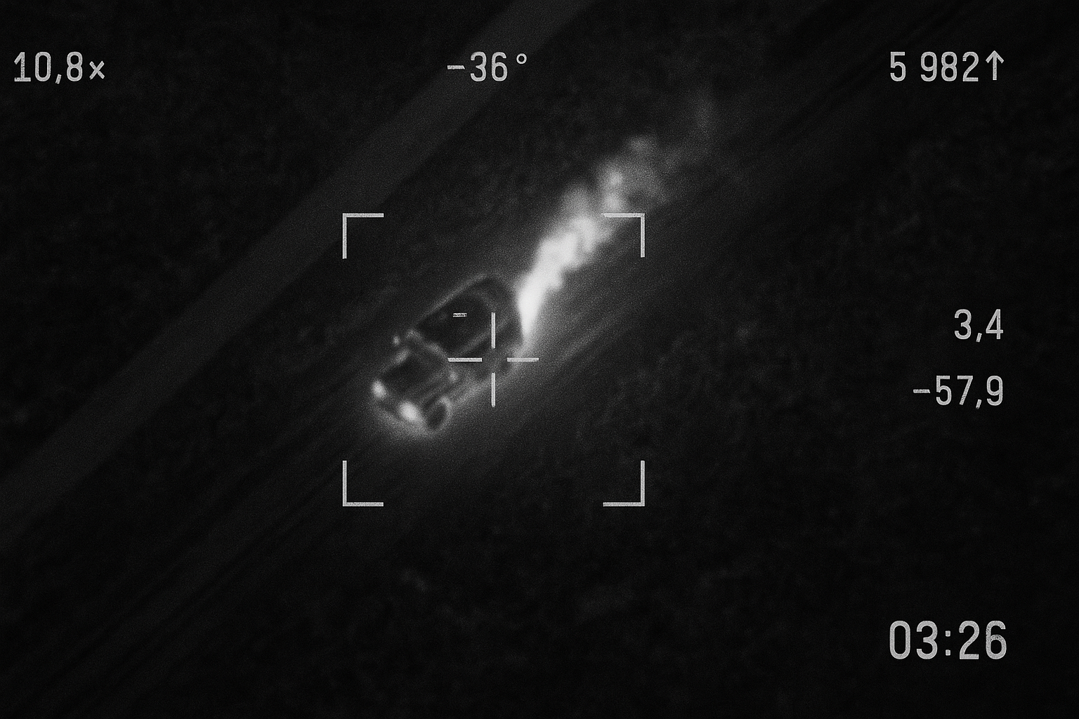 Terminal seeker thermal view